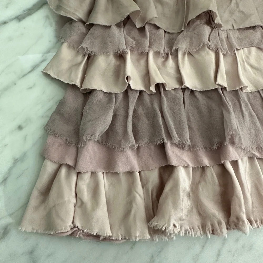 Crewcuts 4-5 Silk & Cotton Ruffle Dress - Picture 9 of 12